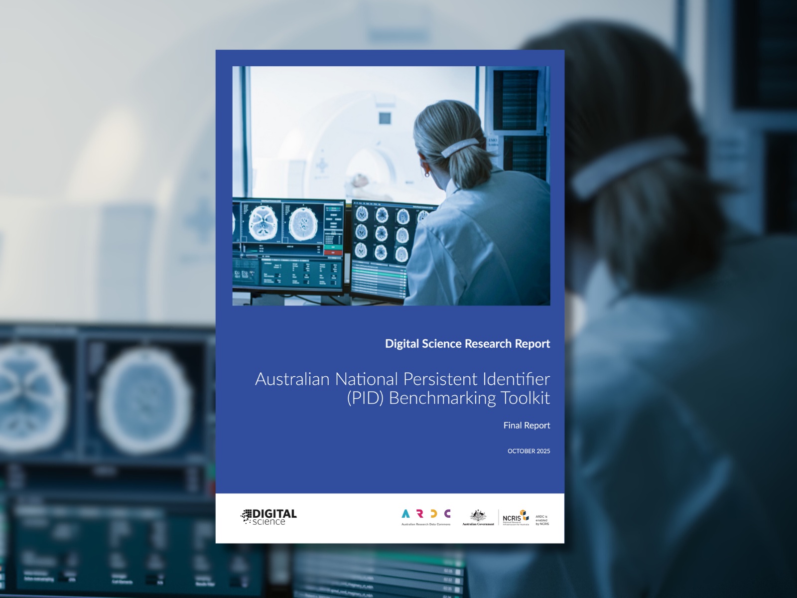 Cover of the Australian National Persistent Identifier (PID) Benchmarking Toolkit final report