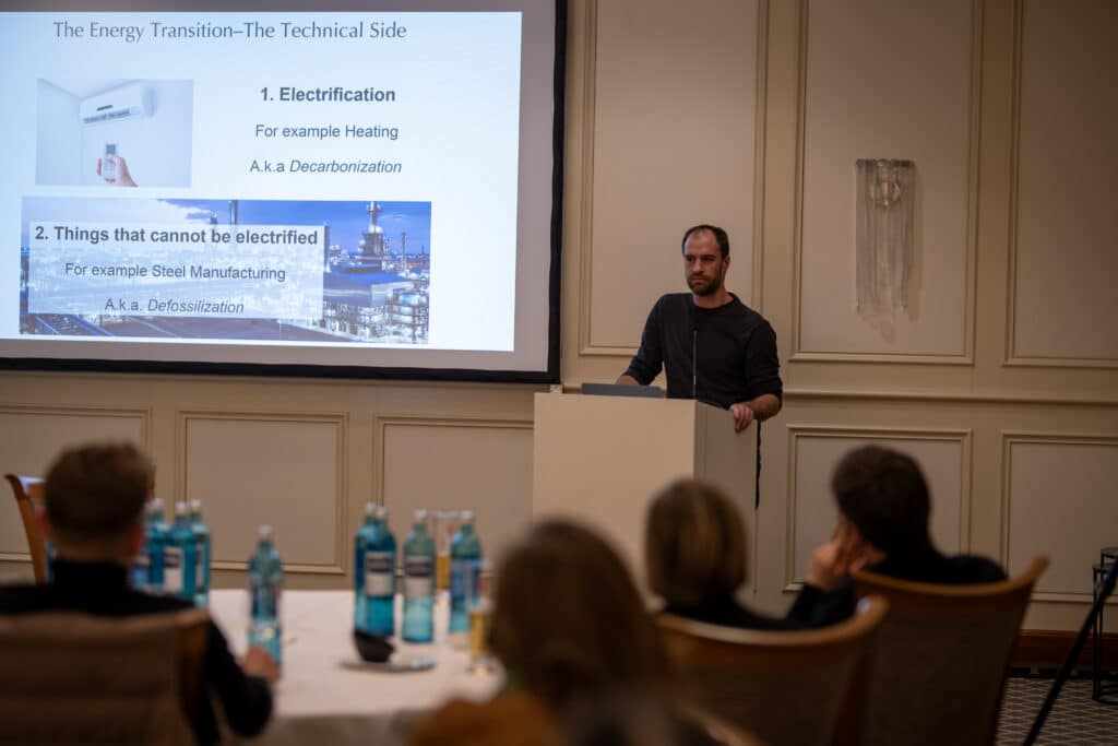 Ben Johnson speaking