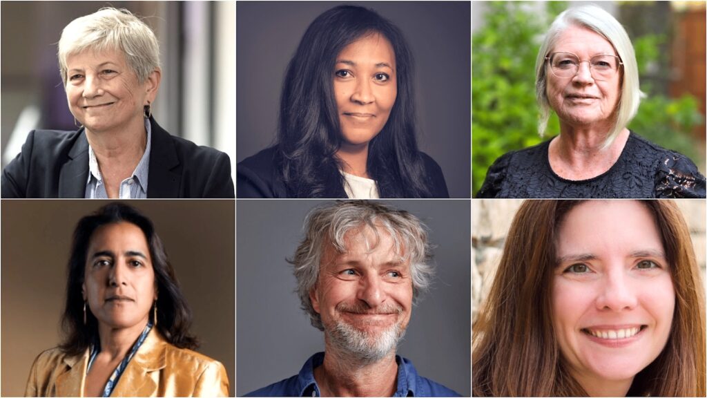 Photo collage of dvisory board members