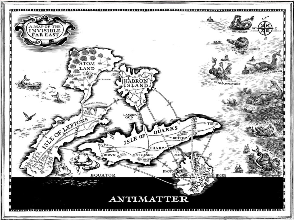 Jon Butterworth's Map of the Invisible