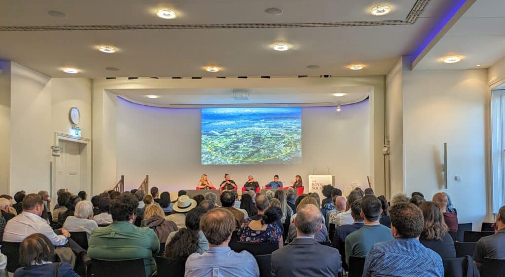  panel for 'Giant Experiments, Cosmic Questions' conference