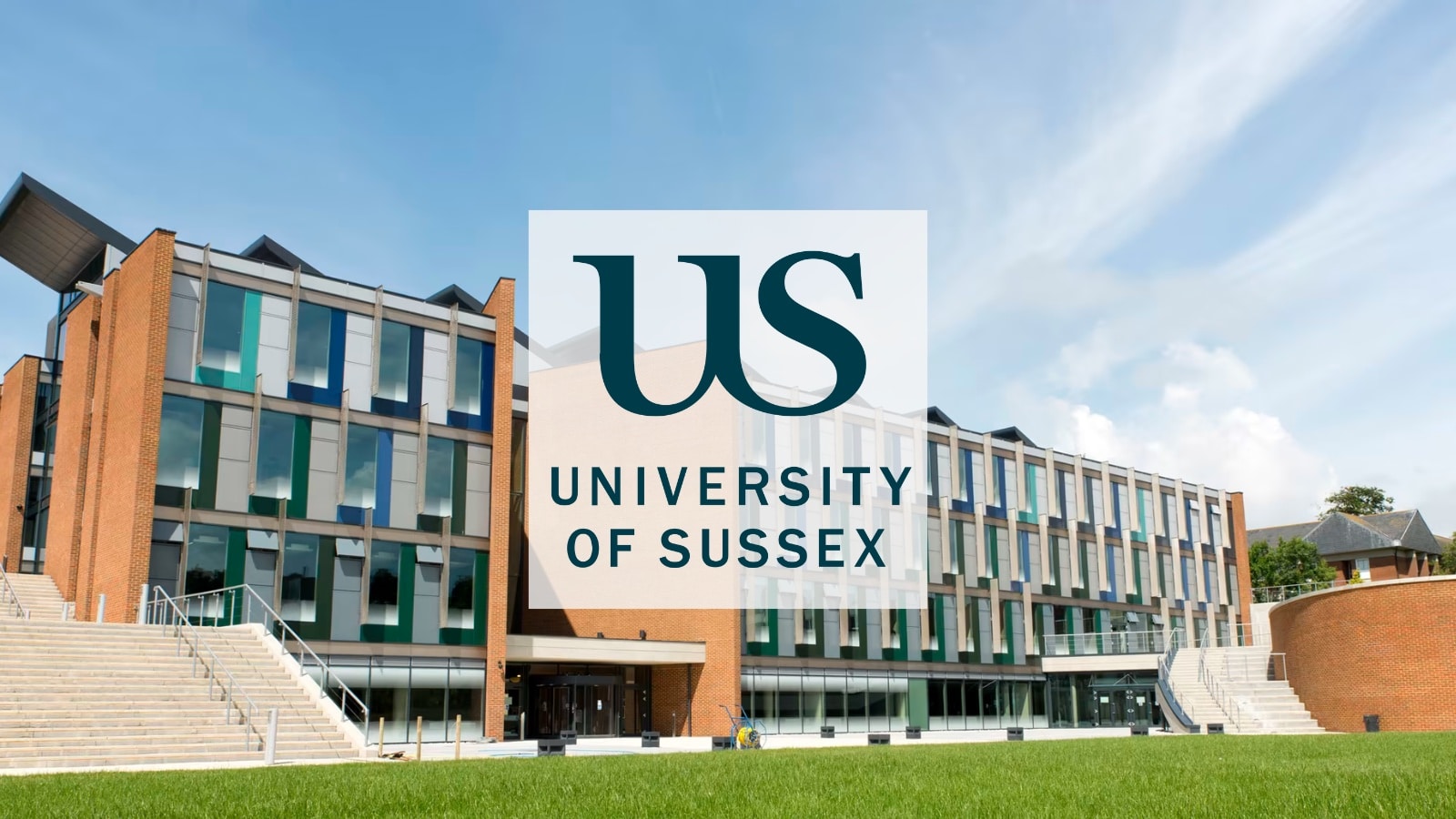 photo of campus of University of Sussex