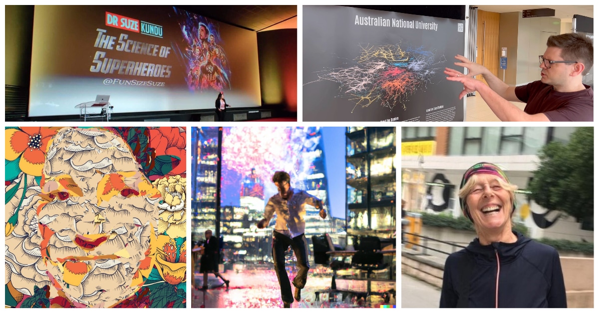 photo montage of TLDR team