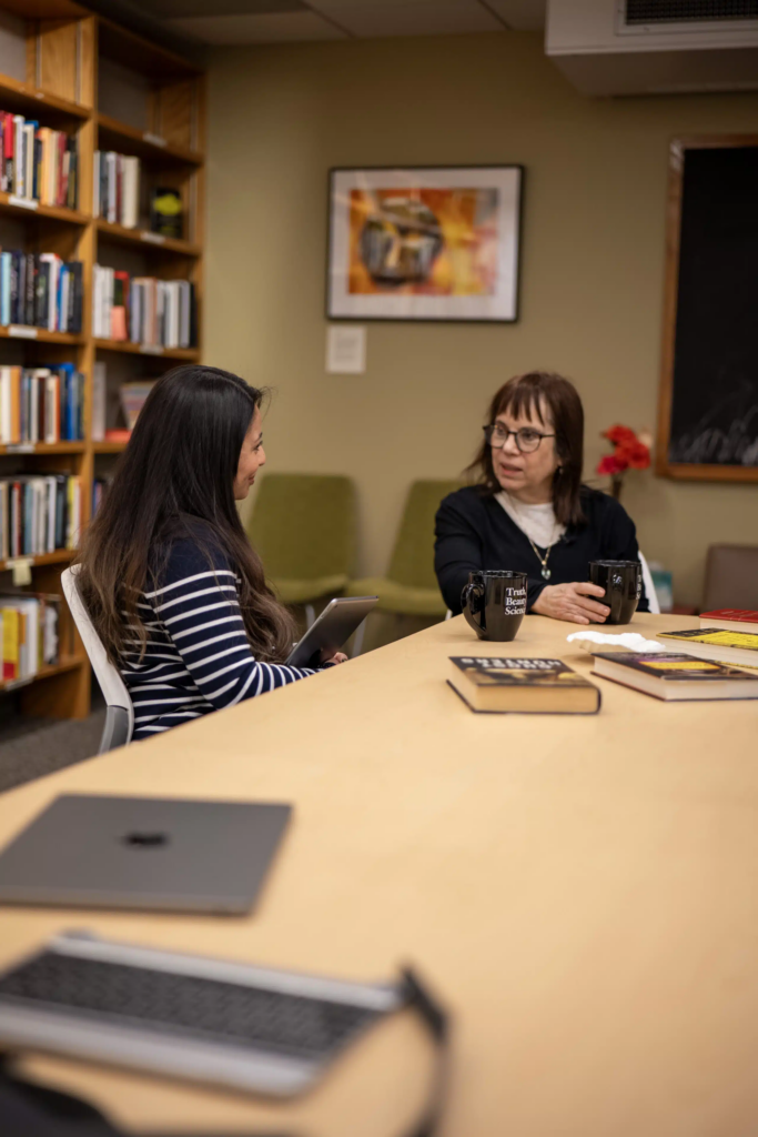 interview in library