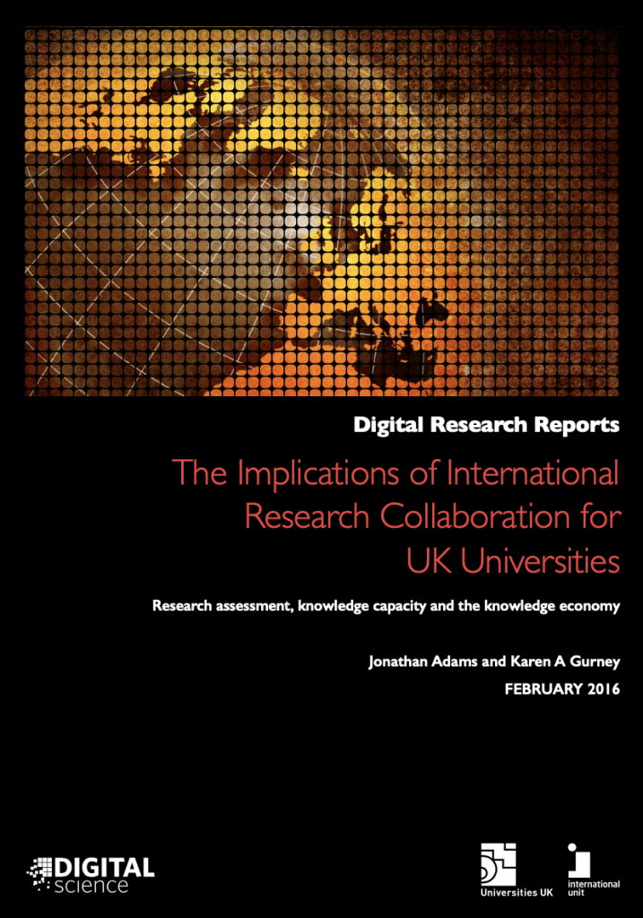 The Implications of International Research Collaboration for UK Universities